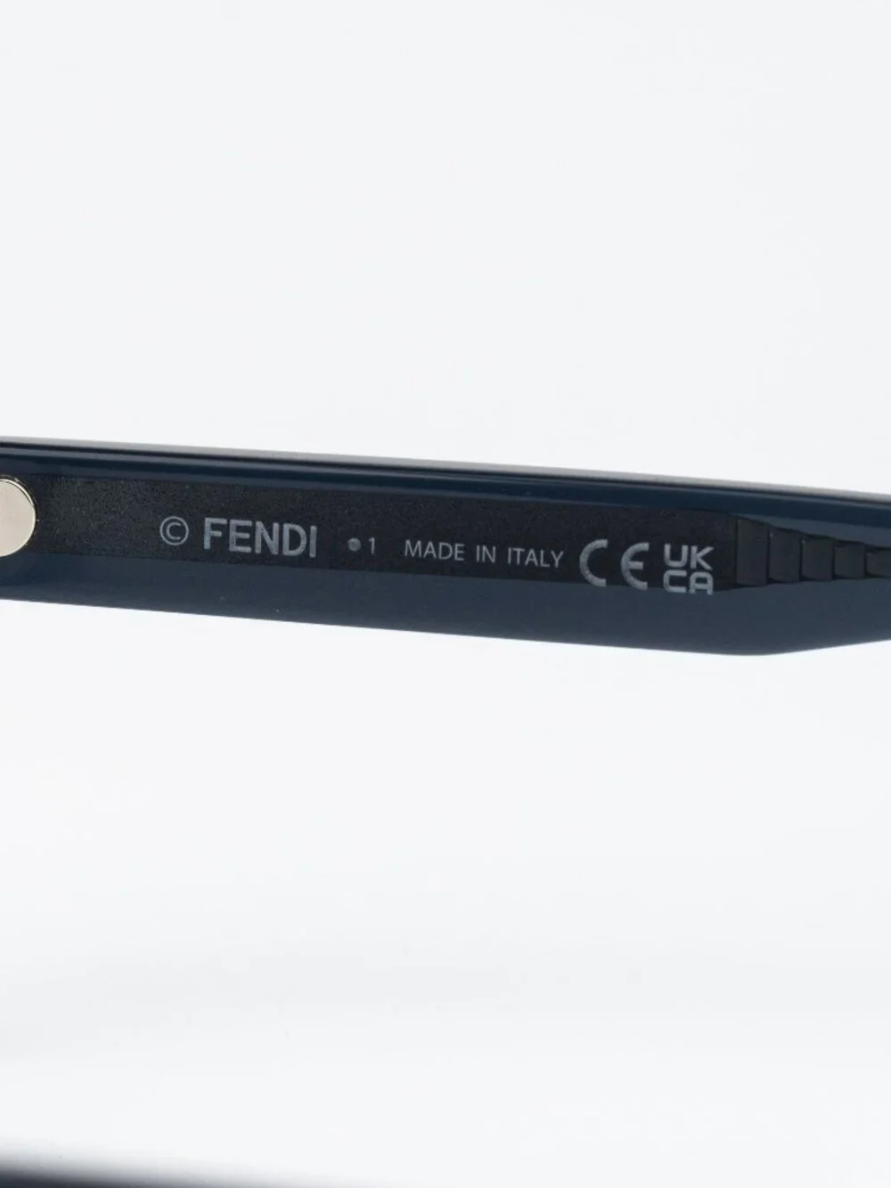 Fendi Women Eyeglasses Rectangular Blue FE50030I 089 NEW AUTHENTIC